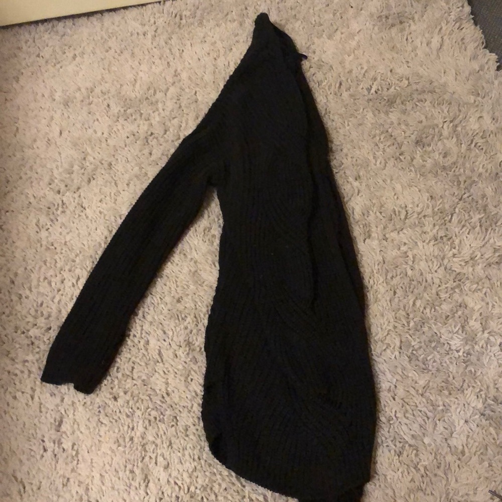 Pink Rose Brand Black Cardigan